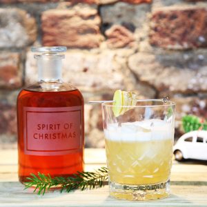 gin and gingerbread sour